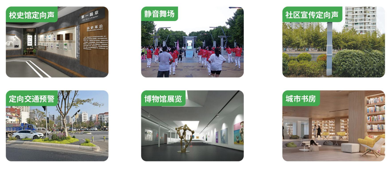 定向音响应用场景